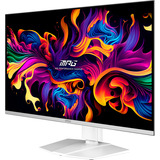 MSI MPG 321URXW-QD-OLED, Gaming Skærm Hvid