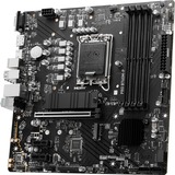 MSI PRO B760M-P, Bundkort Sort
