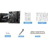 MSI PRO B760M-P, Bundkort Sort