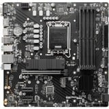 MSI PRO B760M-P bundkort Intel B760 LGA 1700 micro ATX Sort, Intel, LGA 1700, Intel® Celeron®, Intel® Pentium® Gold, LGA 1700, DDR5-SDRAM, 192 GB