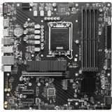 MSI PRO B760M-P bundkort Intel B760 LGA 1700 micro ATX Sort, Intel, LGA 1700, Intel® Celeron®, Intel® Pentium® Gold, LGA 1700, DDR5-SDRAM, 192 GB