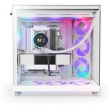 NZXT H9 Flow RGB, Towerkabinet hvid (mat)