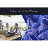 Netgear Nighthawk 5G M7 Mobil WiFi 7 Hotspot Router med eSIM, WIRELESS LTE router Sort