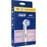 Procter & Gamble Oral-B Pro Sensitive Clean udskiftningsbørster 10 stk. pakke, Børstehoved Hvid