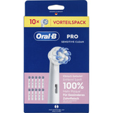 Procter & Gamble Oral-B Pro Sensitive Clean udskiftningsbørster 10 stk. pakke, Børstehoved Hvid