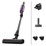Rowenta RH1128 2-i-1 stangstøvsuger Batteri Dry Poseløs 0,4 L Lilla, Aluminium, Skaft støvsuger mørk grå/Violet, 2-i-1 stangstøvsuger, Poseløs, Lilla, Aluminium, 0,4 L, Rektangulær, Dry