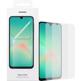 SAMSUNG EF-UA266 Klar skærmbeskytter 1 stk, Beskyttelsesfilm gennemsigtig, Samsung, Galaxy A26 5G, Ridseresistent, Transparent, 1 stk