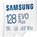SAMSUNG EVO Plus 128 GB microSDXC (2024), Hukommelseskort Hvid