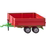 SIKU Tandem-axle trailer skalamodell dele og tilbehør, Model køretøj 1:32, 3 År, Grøn, Rød, 1 stk