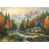 Schmidt Spiele Thomas Kinkade Studios: Efterårsaften ved søen, Puslespil 