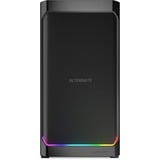 Sharkoon MK4W RGB Strip, Towerkabinet Sort
