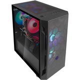 SilverStone FARA H1M PRO Micro Tower Sort, Towerkabinet Sort, Micro Tower, PC, Sort, micro ATX, Mini-DTX, Mini-ITX, Plast, Stål, Flere