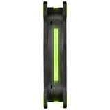 Thermaltake Riing 14 Computerkabinet Ventilator 14 cm Sort, Grøn, Sag fan Sort/Grøn, Ventilator, 14 cm, 1400 rpm, 28,1 dB, 51,15 kubikfod/min., Sort, Grøn