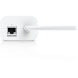 Ubiquiti Integreret PoE-strømforsyning UACC-PoE+-USBC, PoE injektor Hvid