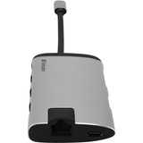 Verbatim 49142 dockingstation USB 3.2 Gen 1 (3.1 Gen 1) Type-C Sort, Sølv, Docking station grå, USB 3.2 Gen 1 (3.1 Gen 1) Type-C, Sort, Sølv, MicroSD (TransFlash), USB 3.2 Gen 1 (3.1 Gen 1) Type-C, Metal, USB