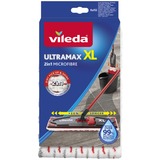 Vileda UltraMax XL Moppemåtte Rød, Hvid, Wiper cover Moppemåtte, Rød, Hvid, Mikrofiber, 1 stk, 420 mm, 140 mm