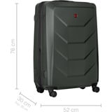 Wenger Prymo Large, hård kuffert, Trolley antracit