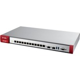 Zyxel USG FLEX 700 firewall (hardware) 5400 Mbit/s 5400 Mbit/s, 1100 Mbit/s, 550 Mbit/s, 120,1 BUT/t, FCC 15 (A), CE EMC (A), C-Tick (A), BSMI, 150 bruger(e)