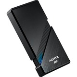 ADATA SE920 Thunderbolt-teknologi 2 TB USB Type-C 3.2 Gen 2 (3.1 Gen 2) Sort, Solid state-drev Sort, 2 TB, USB Type-C, 3.2 Gen 2 (3.1 Gen 2), 3800 MB/s, 40 Gbit/sek., Sort