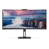AOC CU34V5CW/BK, LED-skærm Sort