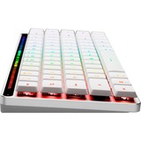 ASUS ROG Falchion RX Low Profile tastatur Spil USB + RF Wireless + Bluetooth QWERTZ Hvid, Gaming-tastatur Hvid, DE-layout, ROG RX Red, Kabel & trådløs, USB + RF Wireless + Bluetooth, Optisk nøglekontakt, QWERTZ, RGB LED, Hvid