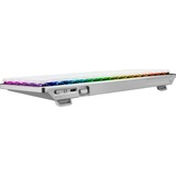ASUS ROG Falchion RX Low Profile tastatur Spil USB + RF Wireless + Bluetooth QWERTZ Hvid, Gaming-tastatur Hvid, DE-layout, ROG RX Red, Kabel & trådløs, USB + RF Wireless + Bluetooth, Optisk nøglekontakt, QWERTZ, RGB LED, Hvid