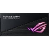 ASUS ROG STRIX 1200W Gold Aura Edition, PC strømforsyning Sort