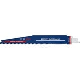 Bosch 2 608 900 392 stiksav, rullesav & sabelsavklinge Saber savklinge High Carbon Steel (HCS) 3 stk Saber savklinge, Støbejern, Byggetræ med søm, Epoxy, Fiberbræt, Glasfiber forstærket plastik, Plast, Ark af..., High Carbon Steel (HCS), Blå, 17,5 cm, 6 - 8