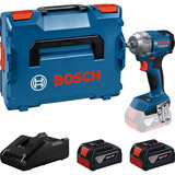 Bosch Batteridrevet slagboremaskine GDS 18V-350 Professional, 18 Volt, Schlagskruemaskine Blå
