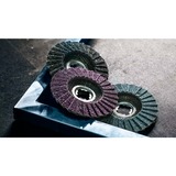 Bosch EXPERT N475 SCM Slibeskive Slibeskive, Rustfrit stål, Stål, Træ, Metal uden jern, Bosch, 2,22 cm, 12,5 cm, Sort, Lilla