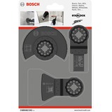 Bosch Flisesæt , Savklinge sæt med 3 dele AIZ 20 AB (1x); ATZ 52 SC (1x); ACZ 85 LMT (1x)