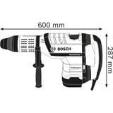 Bosch GBH 12-52 DV Professional 1700 W 220 rpm SDS Max, Borehammer Blå, SDS Max, Sort, Blå, 5,2 cm, 220 rpm, 19 J, 2150 bpm or slag i minuttet
