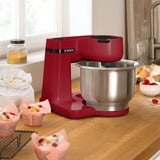Bosch Serie 2 MUMS2ER01 foodprocessor 700 W 3,8 L Rød Rød, 3,8 L, Rød, Knapper, 2,4 kg, 1,7 kg, 1,1 m
