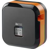 Brother P-touch E720BT CUBE Pro, Etiketprinter Sort/Orange