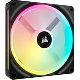 Corsair iCUE LINK QX140 RGB 140 mm PWM blæser, Sag fan Sort