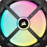Corsair iCUE LINK QX140 RGB 140 mm PWM blæser, Sag fan Sort