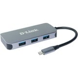 D-Link DUB-2335 dockingstation Ledningsført USB Type-C Grå, Docking station Ledningsført, USB Type-C, 10,100,1000 Mbit/s, 10BASE-T, 100BASE-TX, 1000BASE-T, IEEE 802.3, IEEE 802.3ab, IEEE 802.3u, Grå
