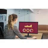 Dell E2725H, LED-skærm Sort