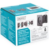 Digitus DA-90307 monteringssæt, Wall Mount Sort, 360°, Væg, 800 g, 80 mm, 125 mm, 120 mm