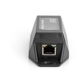 Digitus Gigabit Ethernet PoE+ repeater, 802.3at 22 W, PoE-repeater Sort