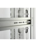 Digitus Netværksskab Unique Serie - 800x1000 mm (BxD), IT kabinet Lys grå