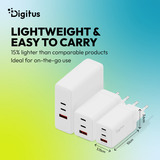 Digitus USB GaN Oplader 67W, 2x USB-C, 1x USB-A 