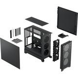 Fractal Design FD-C-POA2A-01, Towerkabinet Sort