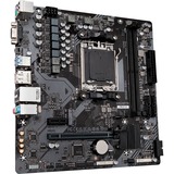 GIGABYTE B650M S2H, Bundkort Sort/grå
