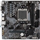 GIGABYTE B650M S2H bundkort AMD B650 Sokkel AM5 micro ATX Sort/grå, AMD, Sokkel AM5, AMD Ryzen 7000 Series, AMD Ryzen 8000 Series, AMD Ryzen 9000 Series, Sokkel AM5, DDR5-SDRAM, 128 GB