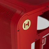 HYTE CS-HYTE-X50G-RR, Towerkabinet Rød