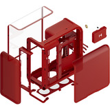 HYTE X50, Towerkabinet Rød