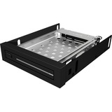 ICY BOX IB-2216StS 8,89 cm (3.5") Kantpanel Sort, Indramning Sort, 8,89 cm (3.5"), Kantpanel, 2.5", SATA, Serial ATA II, Sort, Aluminium, Plast