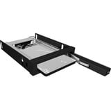 ICY BOX IB-2216StS 8,89 cm (3.5") Kantpanel Sort, Indramning Sort, 8,89 cm (3.5"), Kantpanel, 2.5", SATA, Serial ATA II, Sort, Aluminium, Plast