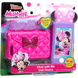Just Play Disney Junior Minnie Mouse Chat With Me Cell Phone Set, Rollespil 
